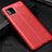 Silikon Hülle Handyhülle Gummi Schutzhülle Flexible Leder Tasche für Samsung Galaxy A42 5G Rot