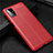 Silikon Hülle Handyhülle Gummi Schutzhülle Flexible Leder Tasche für Samsung Galaxy M51 Rot