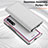 Silikon Hülle Handyhülle Gummi Schutzhülle Flexible Leder Tasche für Samsung Galaxy Z Fold4 5G Grau