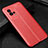 Silikon Hülle Handyhülle Gummi Schutzhülle Flexible Leder Tasche für Vivo iQOO 8 Pro 5G Rot
