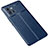 Silikon Hülle Handyhülle Gummi Schutzhülle Flexible Leder Tasche für Vivo iQOO 9 Pro 5G Blau