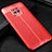 Silikon Hülle Handyhülle Gummi Schutzhülle Flexible Leder Tasche für Xiaomi Redmi 10X 5G Rot