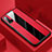Silikon Hülle Handyhülle Gummi Schutzhülle Flexible Leder Tasche H01 für Huawei Nova 6 5G Rot