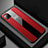 Silikon Hülle Handyhülle Gummi Schutzhülle Flexible Leder Tasche H02 für Huawei Nova 7i Rot