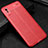 Silikon Hülle Handyhülle Gummi Schutzhülle Flexible Leder Tasche H02 für Xiaomi Redmi 9AT Rot