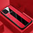 Silikon Hülle Handyhülle Gummi Schutzhülle Flexible Leder Tasche H03 für Huawei P40 Lite Rot