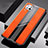 Silikon Hülle Handyhülle Gummi Schutzhülle Flexible Leder Tasche H05 für Huawei Nova 6 SE Orange