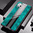 Silikon Hülle Handyhülle Gummi Schutzhülle Flexible Leder Tasche H05 für Huawei P40 Lite Grün