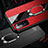Silikon Hülle Handyhülle Gummi Schutzhülle Flexible Leder Tasche mit Magnetisch Fingerring Ständer für Huawei Enjoy Z 5G