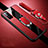 Silikon Hülle Handyhülle Gummi Schutzhülle Flexible Leder Tasche mit Magnetisch Fingerring Ständer für Huawei Enjoy Z 5G Rot