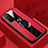 Silikon Hülle Handyhülle Gummi Schutzhülle Flexible Leder Tasche mit Magnetisch Fingerring Ständer für Huawei Honor 30S