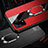 Silikon Hülle Handyhülle Gummi Schutzhülle Flexible Leder Tasche mit Magnetisch Fingerring Ständer für Realme X7 5G