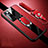 Silikon Hülle Handyhülle Gummi Schutzhülle Flexible Leder Tasche mit Magnetisch Fingerring Ständer für Xiaomi Mi 10 Ultra Rot