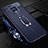 Silikon Hülle Handyhülle Gummi Schutzhülle Flexible Leder Tasche mit Magnetisch Fingerring Ständer für Xiaomi Redmi 10X 5G