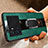 Silikon Hülle Handyhülle Gummi Schutzhülle Flexible Leder Tasche mit Magnetisch Fingerring Ständer S01 für Vivo iQOO 9 5G