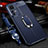 Silikon Hülle Handyhülle Gummi Schutzhülle Flexible Leder Tasche mit Magnetisch Fingerring Ständer S01 für Xiaomi Mi 12T Pro 5G