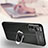 Silikon Hülle Handyhülle Gummi Schutzhülle Flexible Leder Tasche mit Magnetisch Fingerring Ständer S01 für Xiaomi Mi 12T Pro 5G