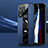 Silikon Hülle Handyhülle Gummi Schutzhülle Flexible Leder Tasche mit Magnetisch Fingerring Ständer S03 für Samsung Galaxy S22 Ultra 5G