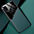 Silikon Hülle Handyhülle Gummi Schutzhülle Flexible Leder Tasche mit Magnetisch für Samsung Galaxy M31 Grün