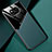 Silikon Hülle Handyhülle Gummi Schutzhülle Flexible Leder Tasche mit Magnetisch für Xiaomi Poco X3 NFC