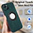 Silikon Hülle Handyhülle Gummi Schutzhülle Flexible Leder Tasche mit Magnetisch S14D für Apple iPhone 13