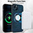 Silikon Hülle Handyhülle Gummi Schutzhülle Flexible Leder Tasche mit Magnetisch S14D für Apple iPhone 13