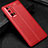 Silikon Hülle Handyhülle Gummi Schutzhülle Flexible Leder Tasche S01 für Huawei Honor 30 Pro+ Plus Rot