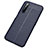 Silikon Hülle Handyhülle Gummi Schutzhülle Flexible Leder Tasche S04 für Realme X50 5G Blau