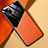Silikon Hülle Handyhülle Gummi Schutzhülle Flexible Leder Tasche S05 für Apple iPhone 13 Orange