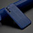 Silikon Hülle Handyhülle Gummi Schutzhülle Flexible Leder Tasche S06 für Samsung Galaxy S22 5G Blau