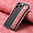 Silikon Hülle Handyhülle Gummi Schutzhülle Flexible Leder Tasche SD2 für Apple iPhone 14 Pro Rosa