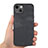 Silikon Hülle Handyhülle Gummi Schutzhülle Flexible Leder Tasche SD3 für Apple iPhone 14
