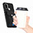 Silikon Hülle Handyhülle Gummi Schutzhülle Flexible Leder Tasche SD3 für Samsung Galaxy A21s