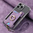 Silikon Hülle Handyhülle Gummi Schutzhülle Flexible Leder Tasche SD5 für Apple iPhone 14 Pro