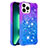 Silikon Hülle Handyhülle Gummi Schutzhülle Flexible Tasche Bling-Bling S02 für Apple iPhone 13 Pro