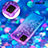 Silikon Hülle Handyhülle Gummi Schutzhülle Flexible Tasche Bling-Bling S02 für Samsung Galaxy M60s