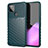 Silikon Hülle Handyhülle Gummi Schutzhülle Flexible Tasche Köper für Google Pixel 5 XL 5G Nachtgrün