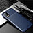 Silikon Hülle Handyhülle Gummi Schutzhülle Flexible Tasche Köper für LG K52 Blau