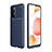 Silikon Hülle Handyhülle Gummi Schutzhülle Flexible Tasche Köper für Samsung Galaxy A72 5G Blau