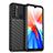 Silikon Hülle Handyhülle Gummi Schutzhülle Flexible Tasche Köper MF1 für Xiaomi Redmi Note 8 (2021) Schwarz