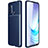Silikon Hülle Handyhülle Gummi Schutzhülle Flexible Tasche Köper S01 für Motorola Moto G40 Fusion Blau