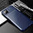 Silikon Hülle Handyhülle Gummi Schutzhülle Flexible Tasche Köper S01 für Samsung Galaxy A22 5G Blau