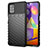 Silikon Hülle Handyhülle Gummi Schutzhülle Flexible Tasche Köper S01 für Samsung Galaxy M31s Schwarz