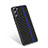 Silikon Hülle Handyhülle Gummi Schutzhülle Flexible Tasche Köper S02 für Samsung Galaxy S21 5G Blau