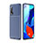 Silikon Hülle Handyhülle Gummi Schutzhülle Flexible Tasche Köper Y01 für Huawei Nova 6 5G Blau