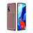Silikon Hülle Handyhülle Gummi Schutzhülle Flexible Tasche Köper Y01 für Huawei Nova 6 5G Braun