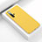 Silikon Hülle Handyhülle Gummi Schutzhülle Flexible Tasche Line C01 für Huawei Nova 5 Gelb