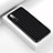 Silikon Hülle Handyhülle Gummi Schutzhülle Flexible Tasche Line C01 für Huawei Nova 5 Schwarz