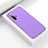 Silikon Hülle Handyhülle Gummi Schutzhülle Flexible Tasche Line C01 für Huawei Nova 5 Violett