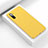 Silikon Hülle Handyhülle Gummi Schutzhülle Flexible Tasche Line C01 für Samsung Galaxy Note 10 5G Gelb